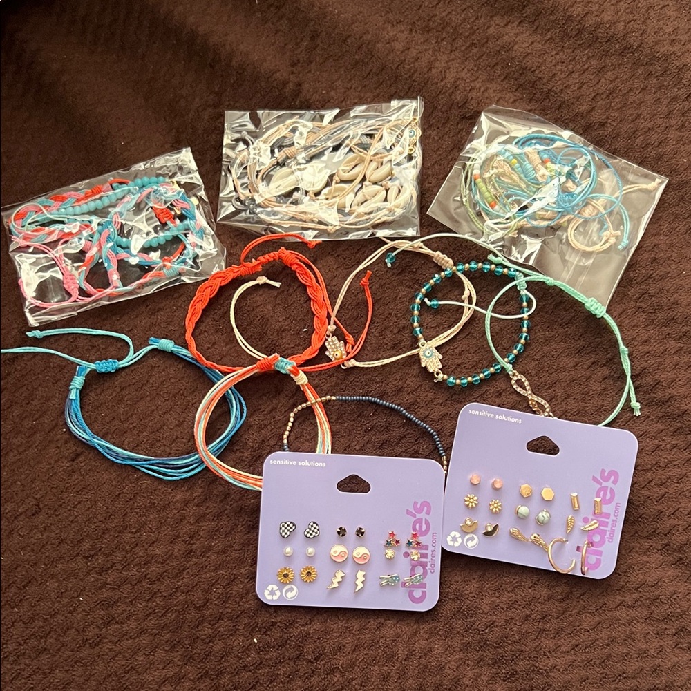 Claire's Vibrant Kids Jewelry Sets - Various Colors